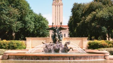 University of Texas Clock Tower in Austin, USA