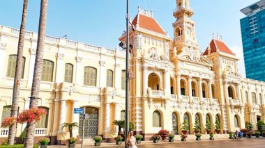 City Hall in Ho Chi Minh City, Vietnam