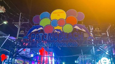 Patong Beach in Phuket, Thailand