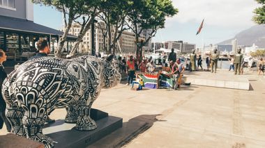 The V&A Waterfront in Cape Town, South Africa