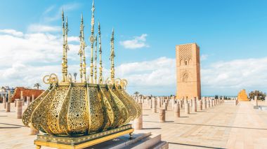 Hassan Tower in Rabat, Moroco