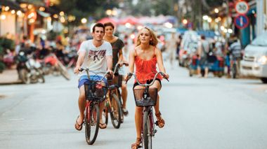 Bike ride around Luang Prabang, Laos