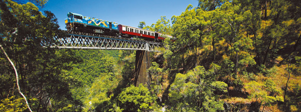 Kuranda Scenic Rail and Skyrail ex Cairns