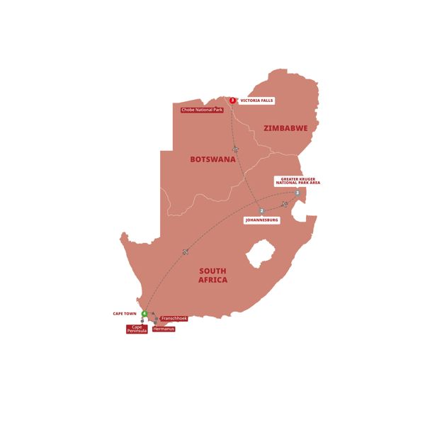 Essence of South Africa with Victoria Falls