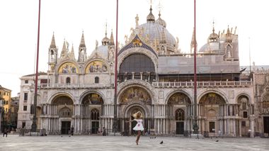 The Saint Marks Basilica in Venice, Italy