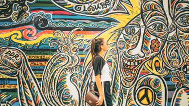 The Berlin Wall in Berlin, Germany