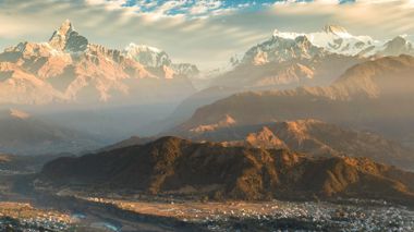 Viewpoint of Sarangkot, Nepal