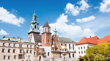 The Wawel Cathedral in Krakow, Poland