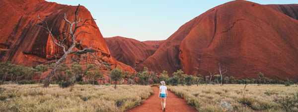 Kings Canyon and Uluru