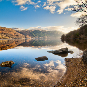 View Over Loch Lomond, Scotland