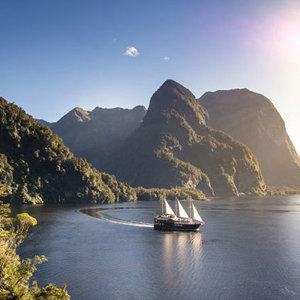 Overnight Cruise Doubtful sound in Fiordland National Park, New Zealand