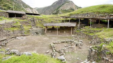 Chavin de Huantar UNESCO World Heritage Site in Huaraz, Peru