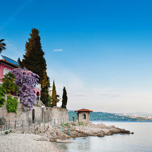 Adriatic Sea Scenic View, Opatija, Croatia