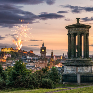 Edinburgh for Hogmanay (NYE) Start London Trip