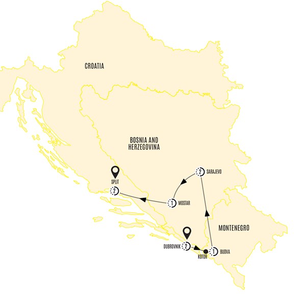 tourhub | Costsaver | Best of the Balkans | HCBHAZM19
