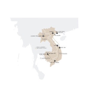 Trip route map