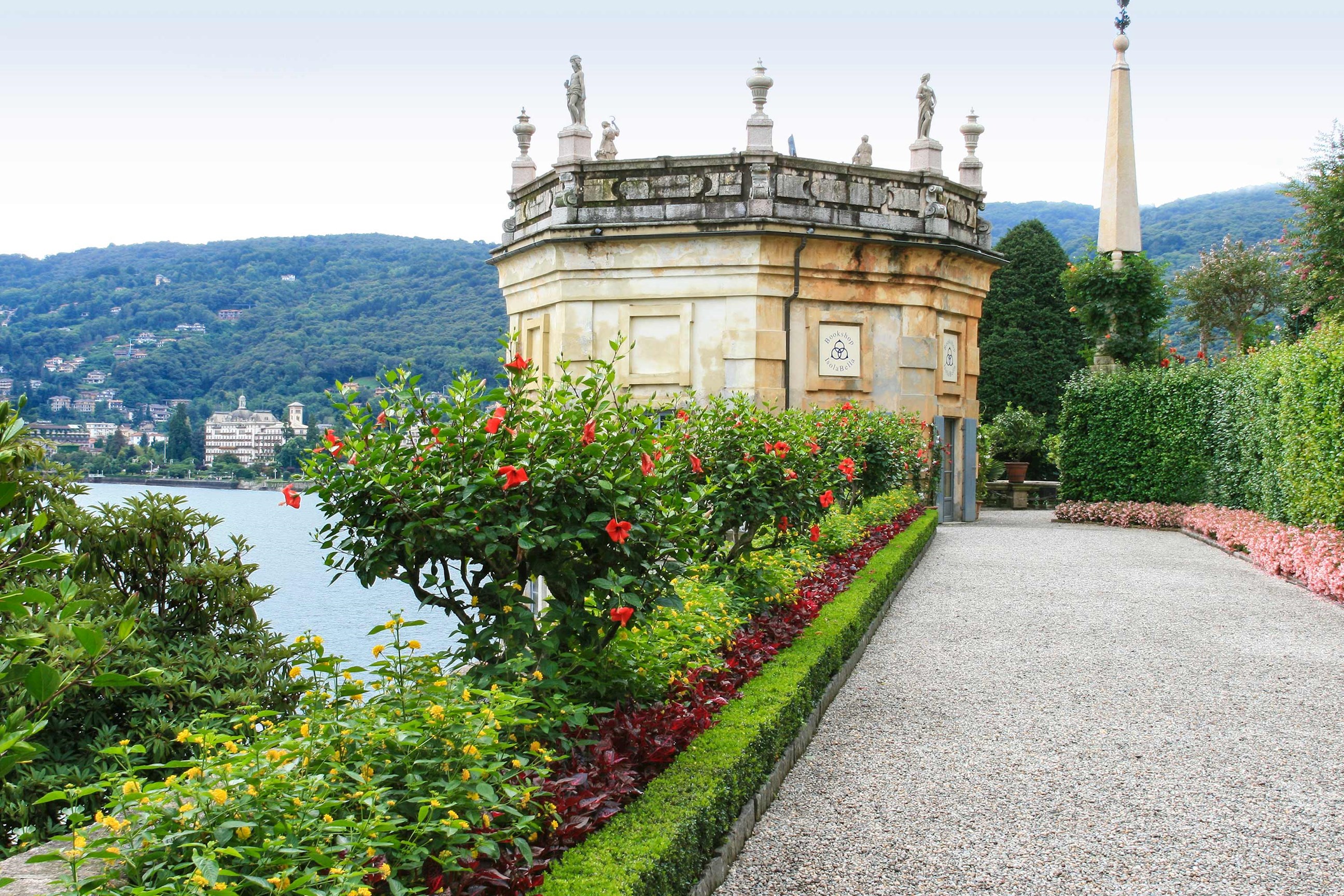 Borromeo Palace Garden in Lake Maggiore, Italy