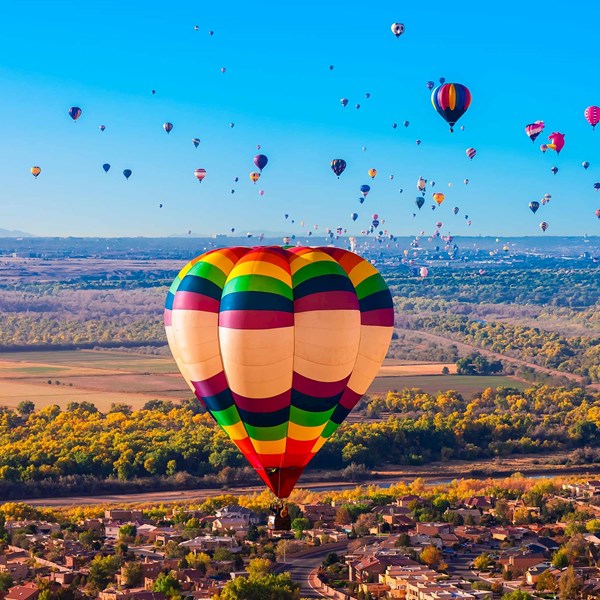 Southwest Native Trails End Albuquerque with Balloon Fiesta