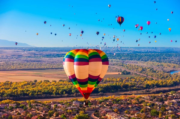 Southwest Native Trails End Santa Fe with Balloon Fiesta