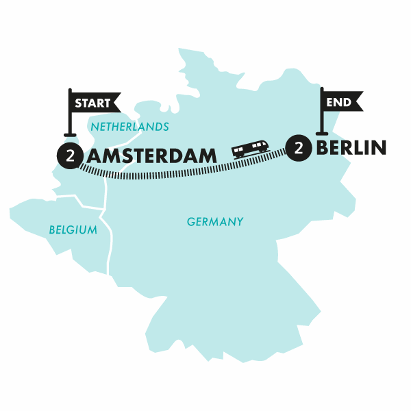 Amsterdam to Berlin by Train Earth Travel