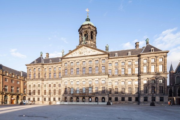 Royal Palace visit in Amsterdam, Netherlands