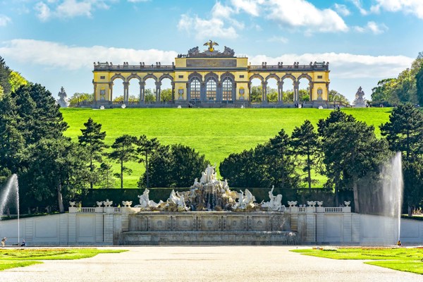Visit Schonbrunn Palace and gardens in Vienna, Austria