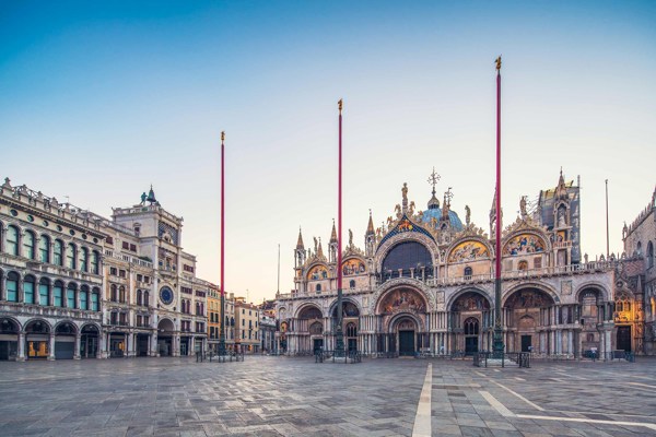 See St. Marks Basilica on a walking tour in Venice, Italy