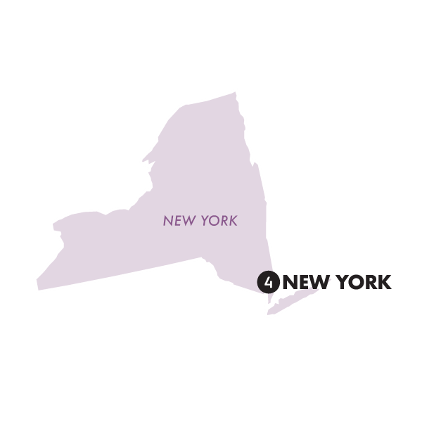 tourhub | Contiki | New York New Year | Tour Map