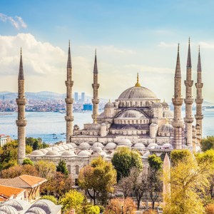 Blue Mosque in Istanbul, Turkey