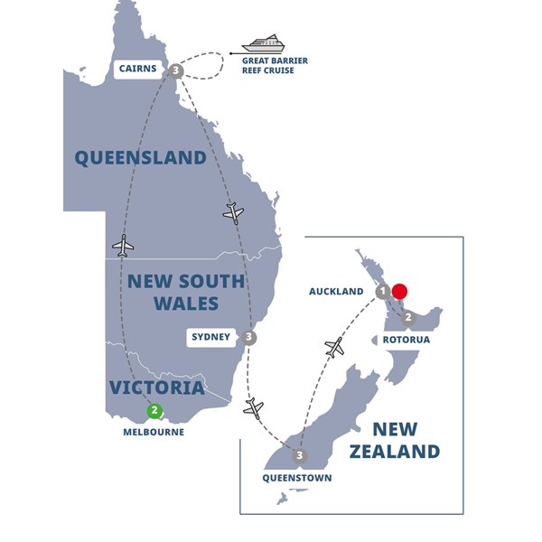 tourhub | Trafalgar | Australia and New Zealand Panorama | QPACA1M24