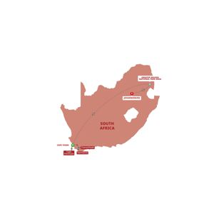 Trip route map