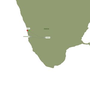 Trip route map