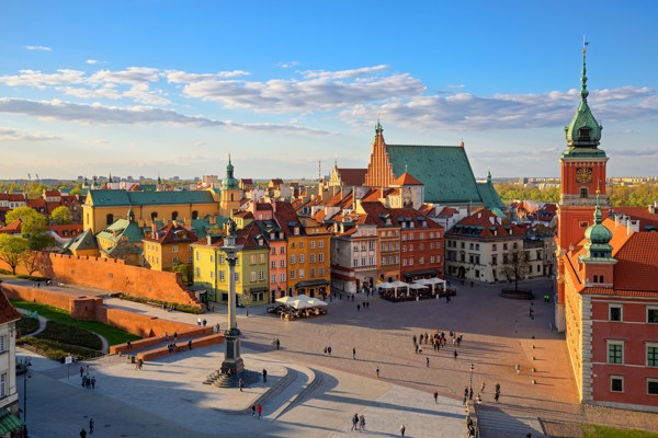 Explore Warsaw's historic and famous sites in Poland