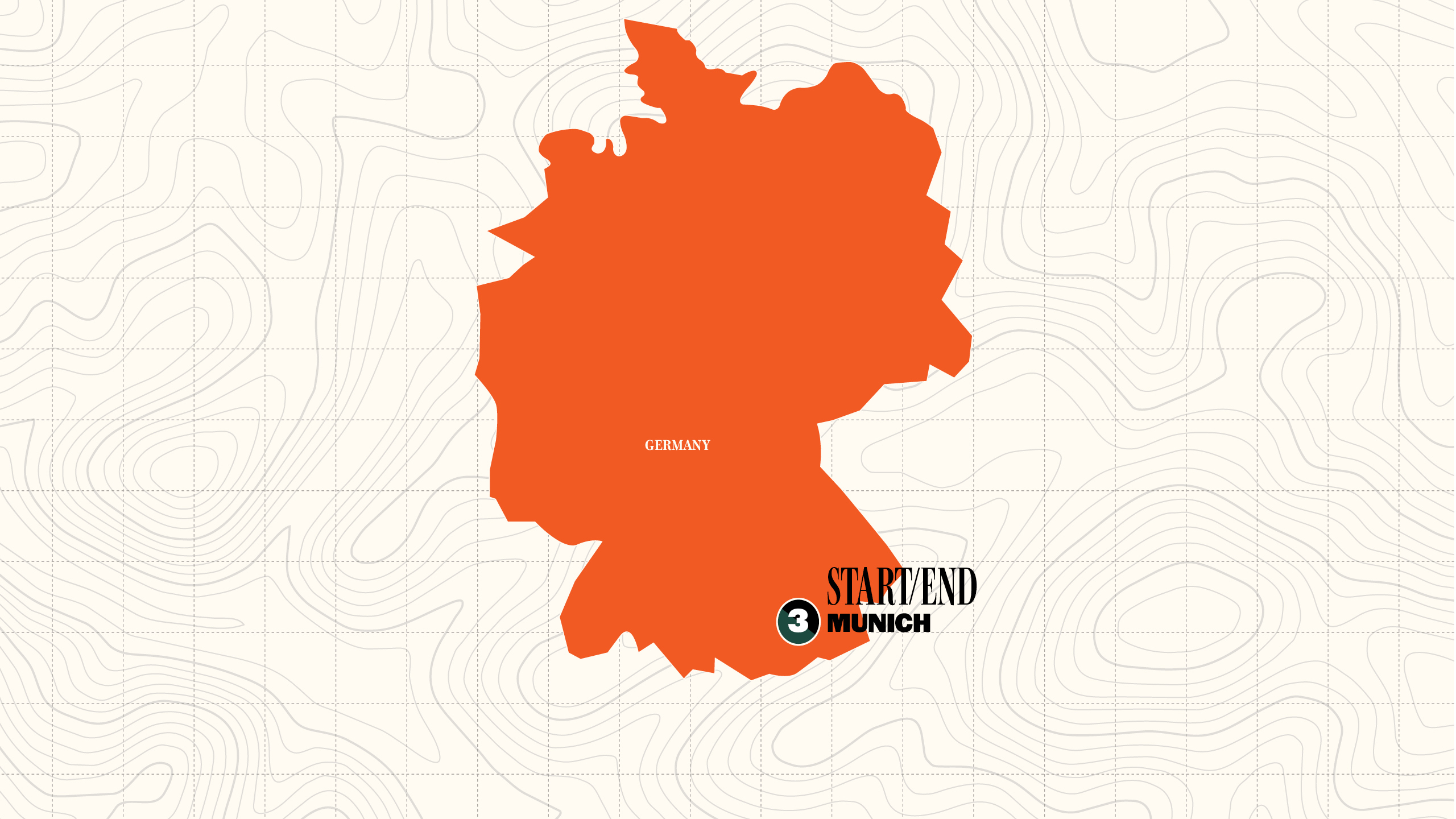 Map of Oktoberfest | 2026 | 4 Day from Contiki