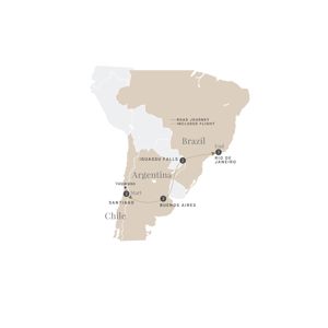 Trip route map