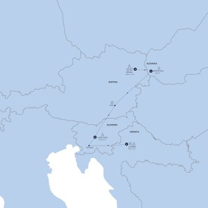 Trip route map