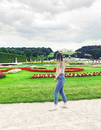 The Shonbrunner Gardens in Vienna, Austria