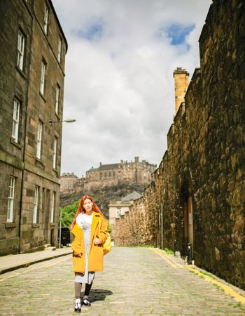 The Edinburgh Castle in Edinburgh, Scotland