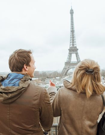 The Eiffel Tower in Paris, France