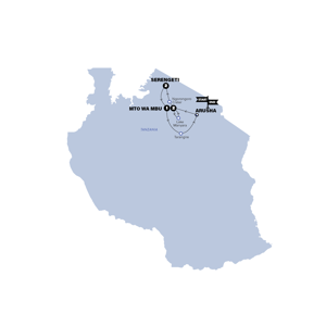 Trip route map