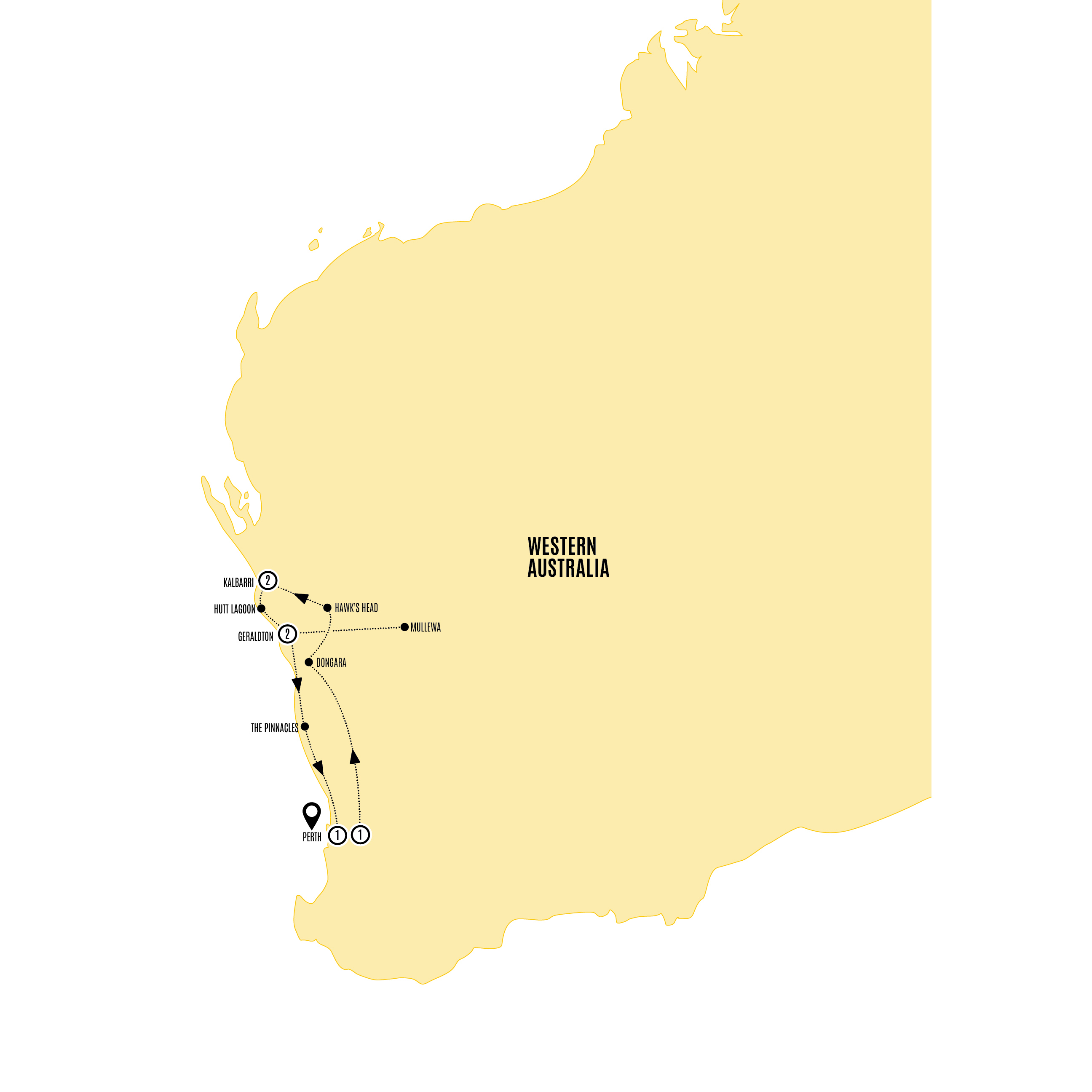 Map of Wildflower Wanderer from Costsaver