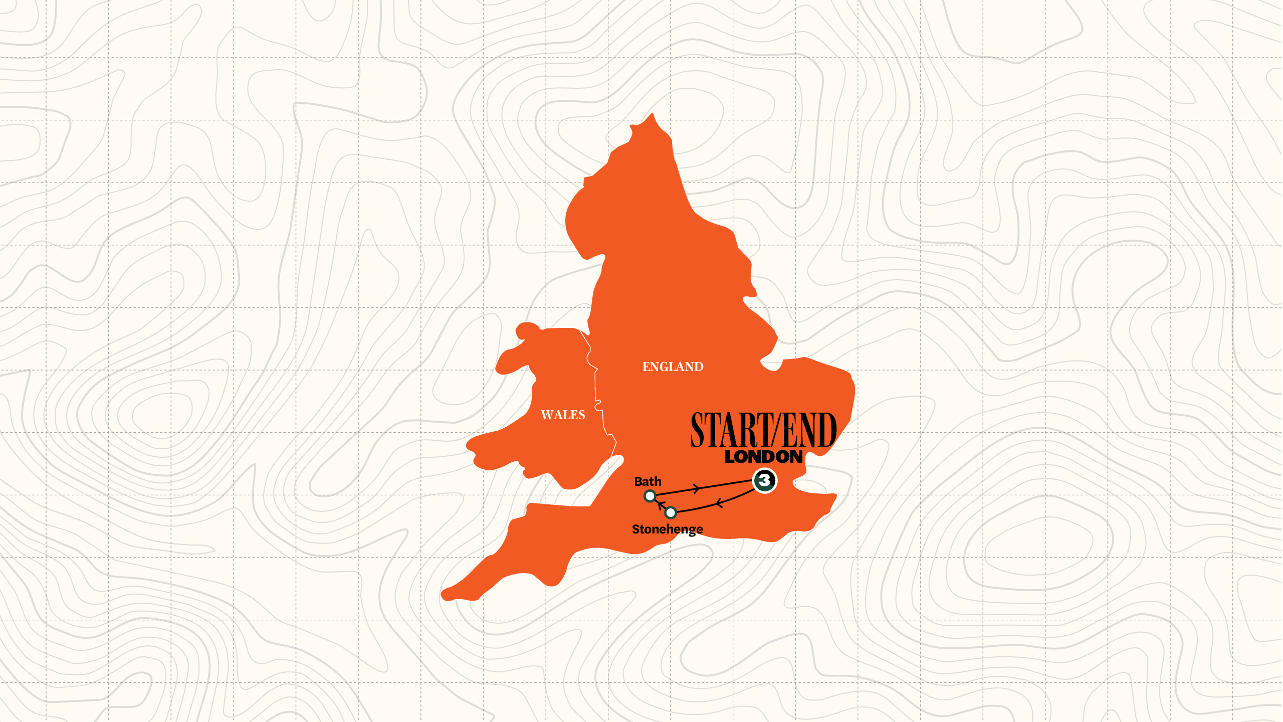 Map of London Mini Break | 4 Day | 2026 from Contiki