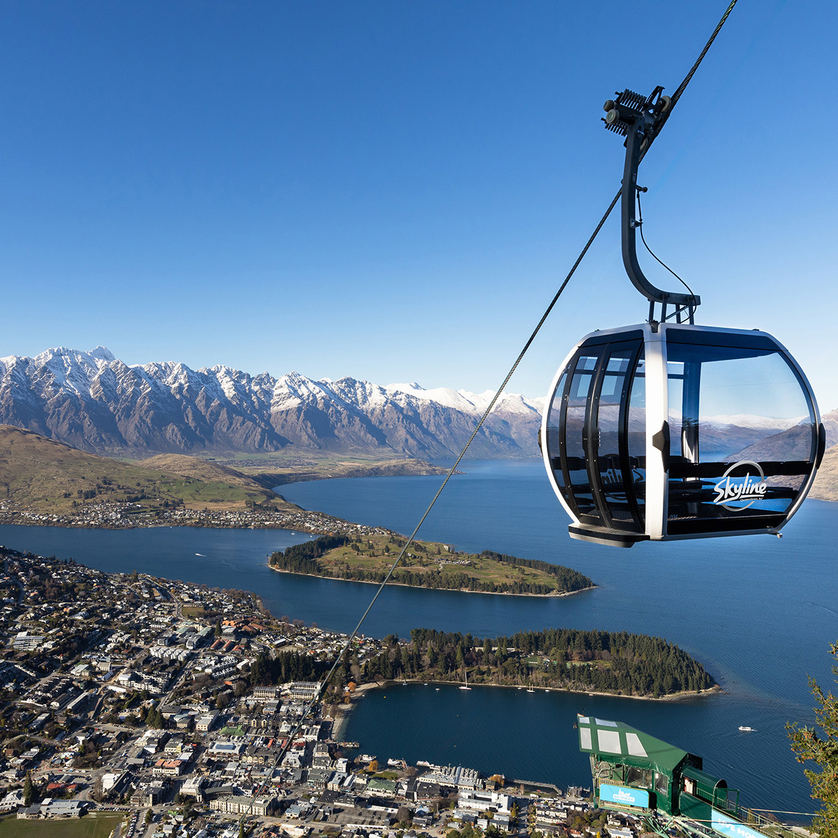 Queenstown from Above