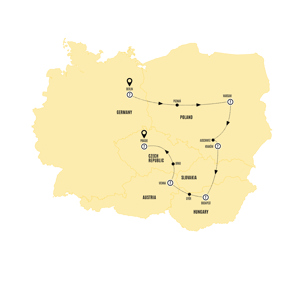 Trip route map