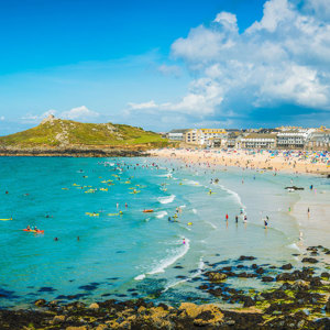St Ives Beach Cornwall