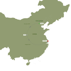 Trip route map
