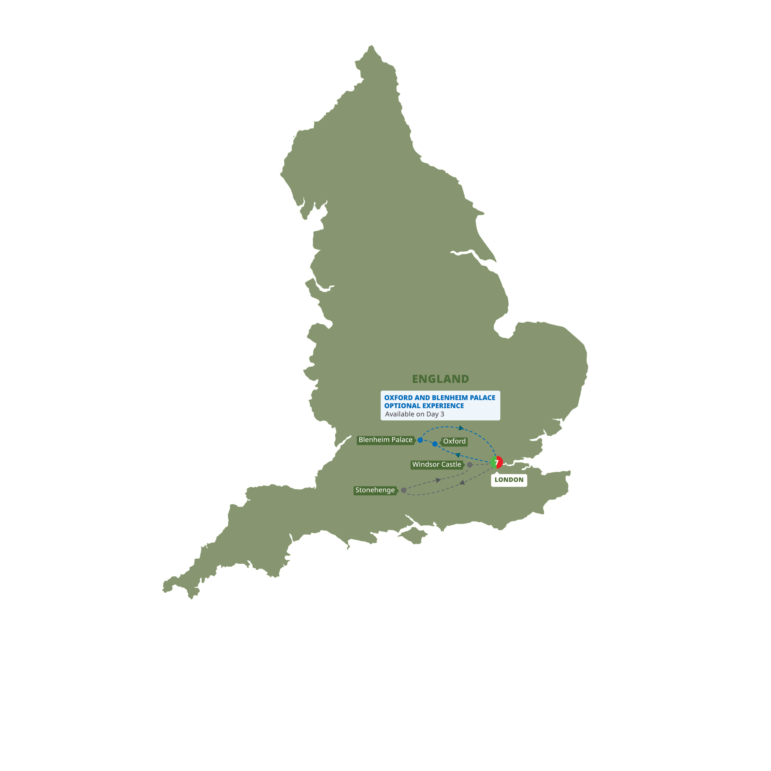 Map of London Explorer (Summer 2026) from Trafalgar